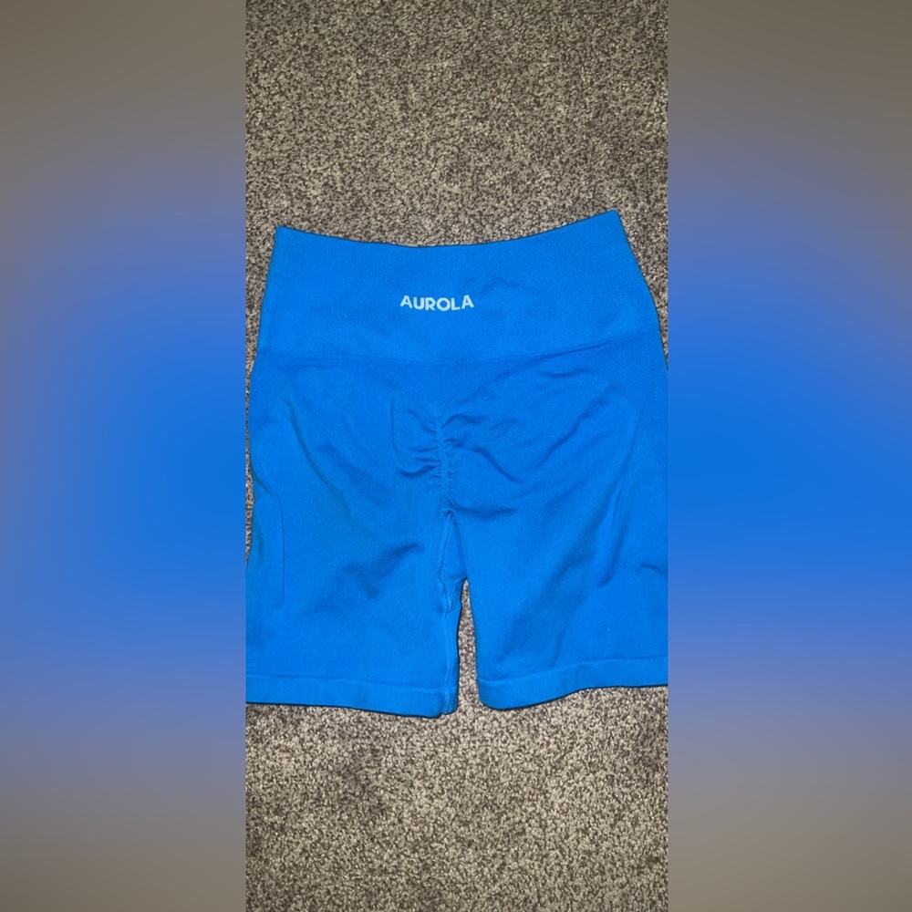 Aurola blue shorts
